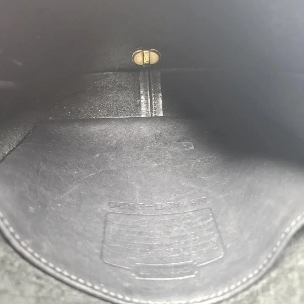 Vintage 80's COACH Compact Pouch Crossbody - Picture 10 of 10